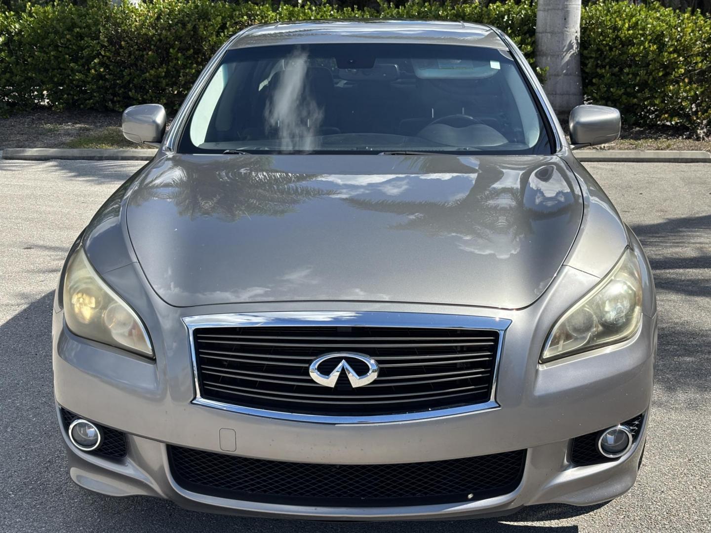 2012 GREY /Grey Leather INFINITI M37 (JN1BY1AP3CM) with an 3.7L engine, Automatic transmission, located at 11170 Summerlin Square Dr., Fort Myers Beach, FL, 33931, (239) 999-7777, 26.493546, -81.941628 - Photo#1
