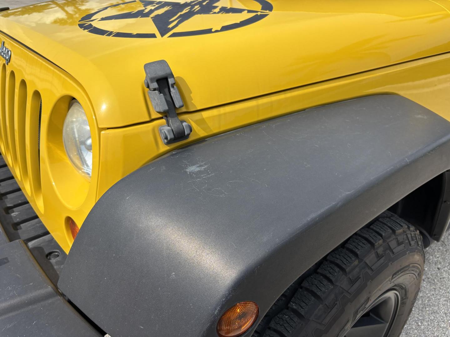 2008 YELLOW JEEP WRANGLER UNLIMI X (1J4GA39158L) with an 3.8L engine, 4-Speed Manual transmission, located at 11170 Summerlin Square Dr., Fort Myers Beach, FL, 33931, (239) 999-7777, 26.493546, -81.941628 - Manual Transmission New Cloth Top New Brakes New Rotors - Photo#37