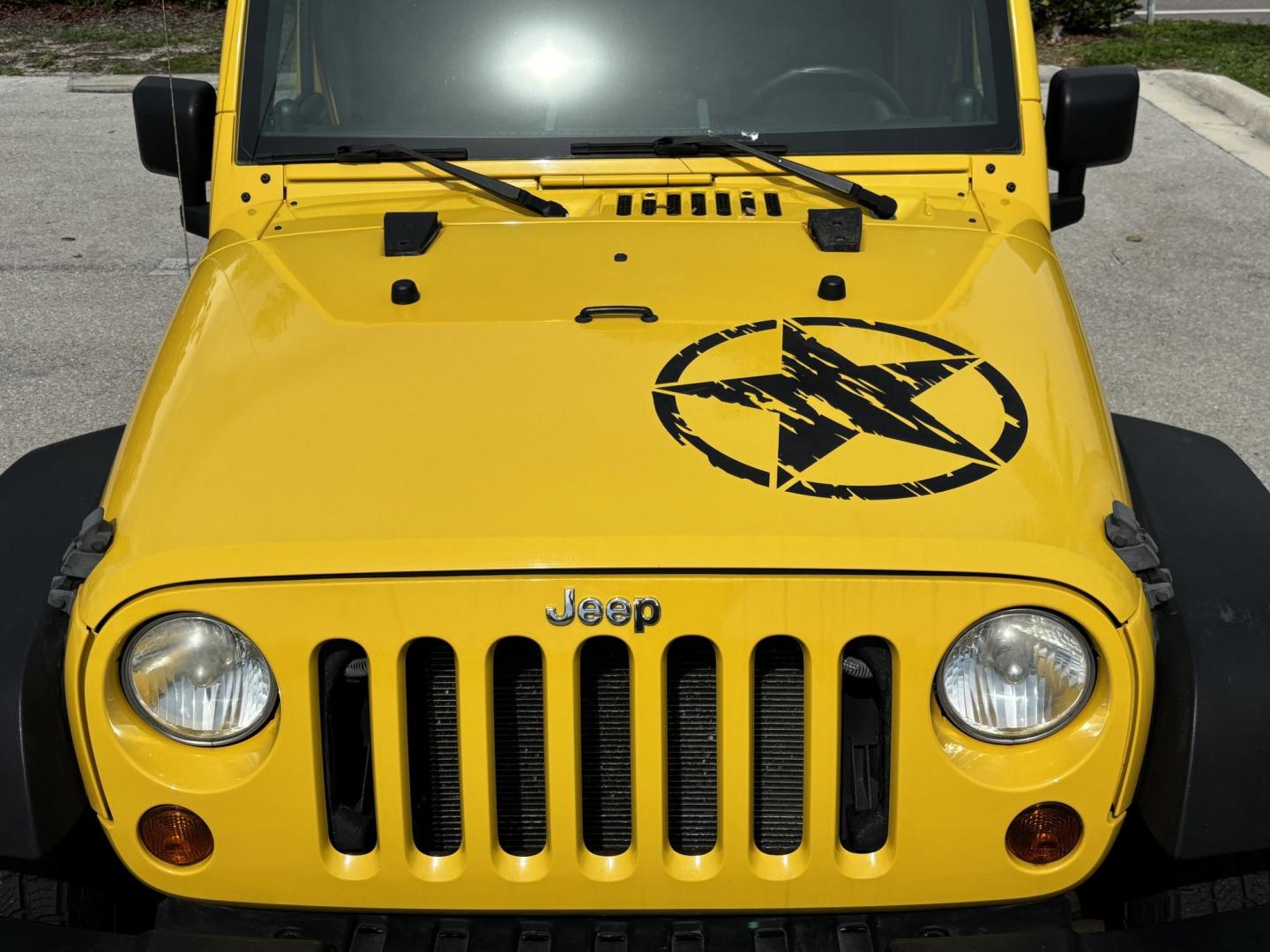 2008 YELLOW JEEP WRANGLER UNLIMI X (1J4GA39158L) with an 3.8L engine, 4-Speed Manual transmission, located at 11170 Summerlin Square Dr., Fort Myers Beach, FL, 33931, (239) 999-7777, 26.493546, -81.941628 - Manual Transmission New Cloth Top New Brakes New Rotors - Photo#8