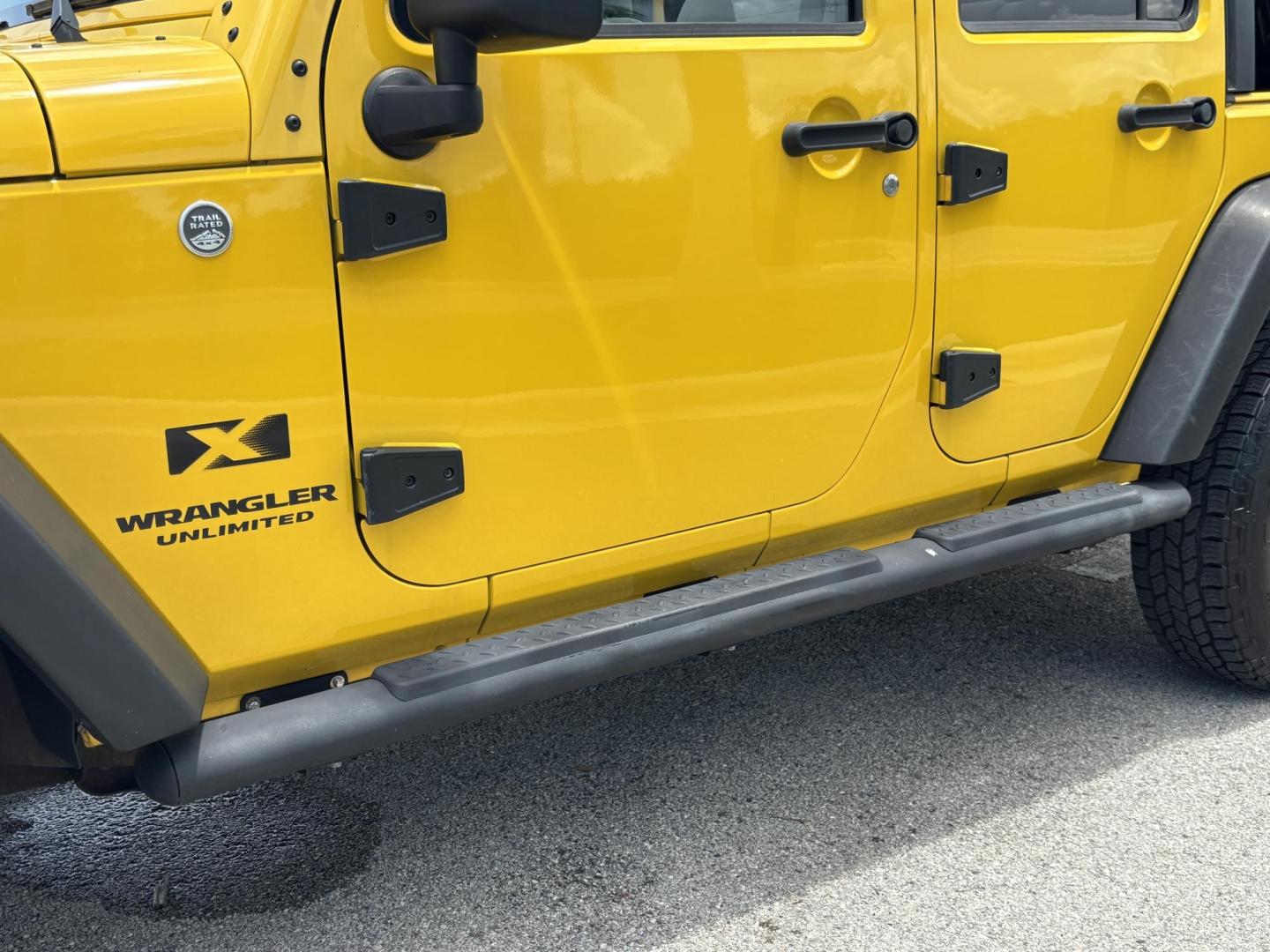 2008 YELLOW JEEP WRANGLER UNLIMI X (1J4GA39158L) with an 3.8L engine, 4-Speed Manual transmission, located at 11170 Summerlin Square Dr., Fort Myers Beach, FL, 33931, (239) 999-7777, 26.493546, -81.941628 - Manual Transmission New Cloth Top New Brakes New Rotors - Photo#34