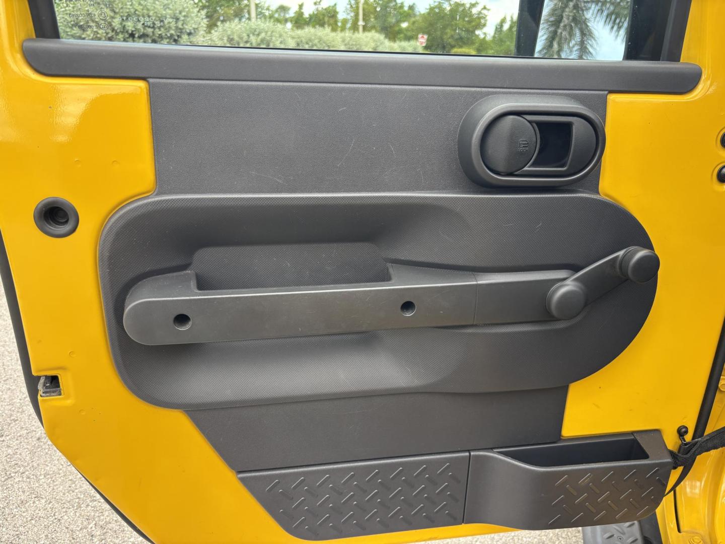 2008 YELLOW JEEP WRANGLER UNLIMI X (1J4GA39158L) with an 3.8L engine, 4-Speed Manual transmission, located at 11170 Summerlin Square Dr., Fort Myers Beach, FL, 33931, (239) 999-7777, 26.493546, -81.941628 - Manual Transmission New Cloth Top New Brakes New Rotors - Photo#31