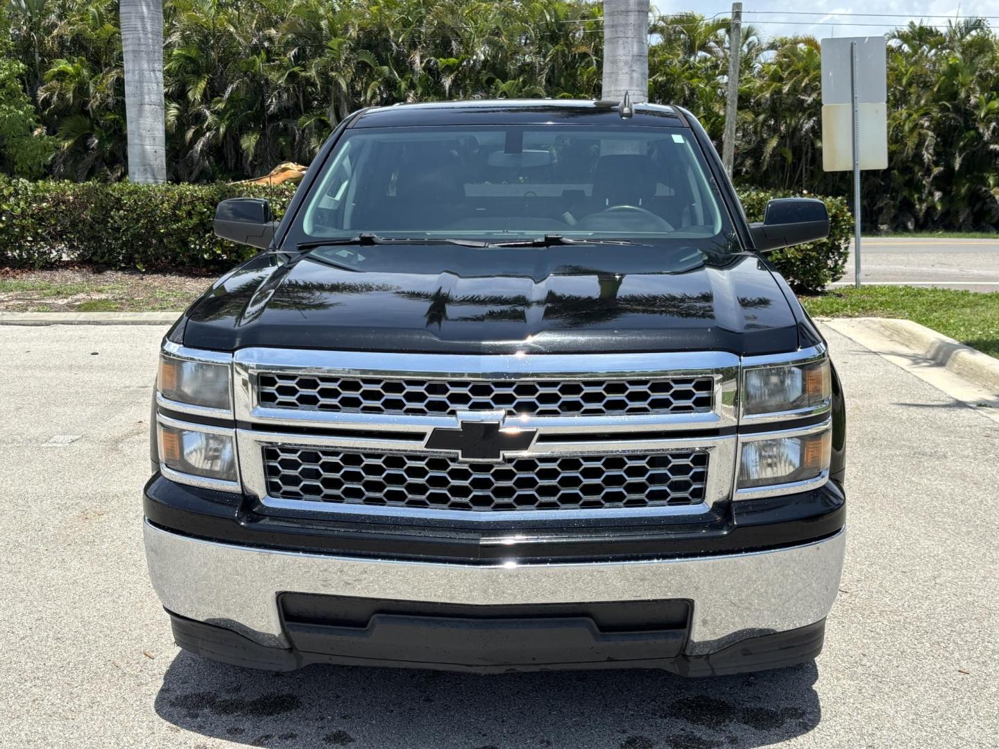 2015 BLACK Chevrolet Silverado 1500 LT Double Cab 2WD (1GCRCRECXFZ) with an 5.3L V8 OHV 16V engine, 6-Speed Automatic transmission, located at 11170 Summerlin Square Dr., Fort Myers Beach, FL, 33931, (239) 999-7777, 26.493546, -81.941628 - 2 Owner 28 Service History Records on Carfax - Photo#1