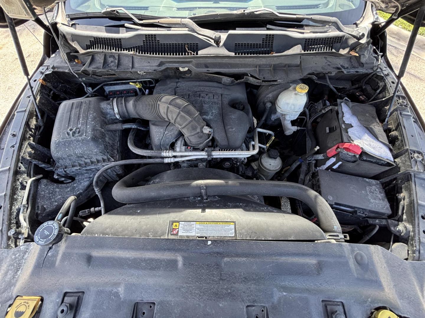 2010 BLACK Dodge Ram 1500 Laramie Crew Cab 4WD (1D7RV1CT7AS) with an 5.7L V8 OHV 16V engine, 5-Speed Automatic transmission, located at 11170 Summerlin Square Dr., Fort Myers Beach, FL, 33931, (239) 999-7777, 26.493546, -81.941628 - Photo#37