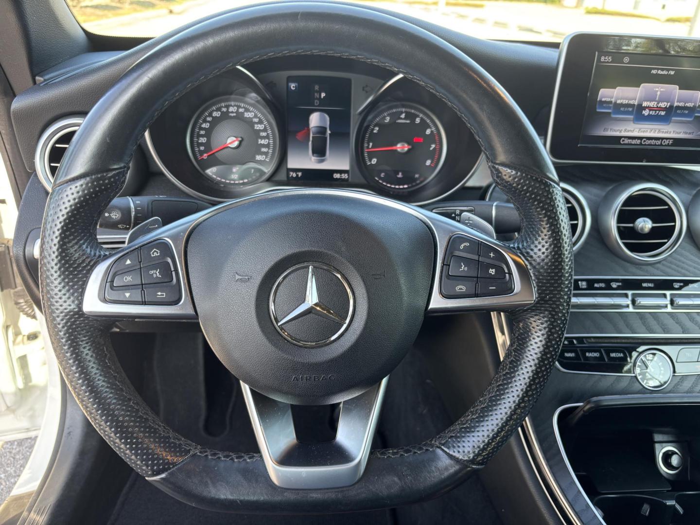 2018 WHITE /CRANBERRY RED Mercedes-Benz C-Class C300 Coupe (WDDWK4JB3JF) with an 2.0L L4 DOHC 16V TURBO engine, 7A transmission, located at 11170 Summerlin Square Dr., Fort Myers Beach, FL, 33931, (239) 999-7777, 26.493546, -81.941628 - Photo#40