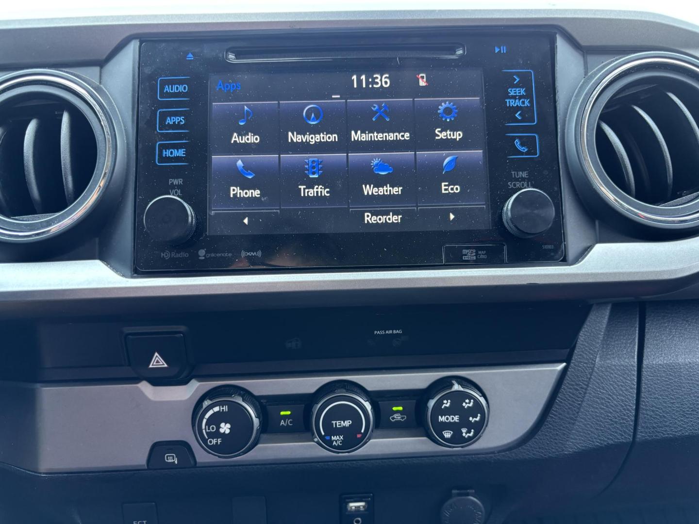 2019 BLACK Toyota Tacoma SR5 Double Cab Long Bed I4 6AT 2WD (5TFAX5GN5KX) with an 2.7L L4 DOHC 16V engine, 6A transmission, located at 11170 Summerlin Square Dr., Fort Myers Beach, FL, 33931, (239) 999-7777, 26.493546, -81.941628 - Photo#19
