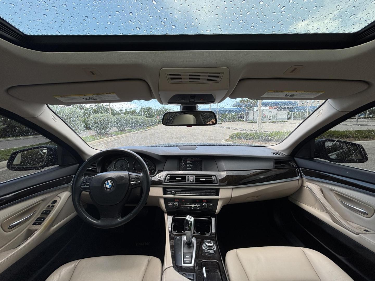 2011 BLACK /OYSTER BMW 5-Series 535i (WBAFR7C55BC) with an 3.0L L6 DOHC 24V engine, located at 11170 Summerlin Square Dr., Fort Myers Beach, FL, 33931, (239) 999-7777, 26.493546, -81.941628 - Photo#7