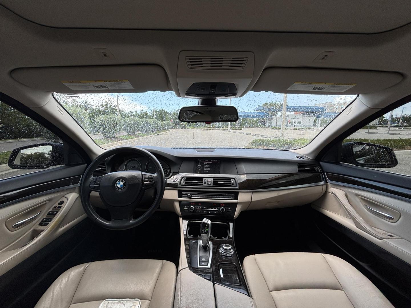 2011 BLACK /OYSTER BMW 5-Series 535i (WBAFR7C55BC) with an 3.0L L6 DOHC 24V engine, located at 11170 Summerlin Square Dr., Fort Myers Beach, FL, 33931, (239) 999-7777, 26.493546, -81.941628 - Photo#8