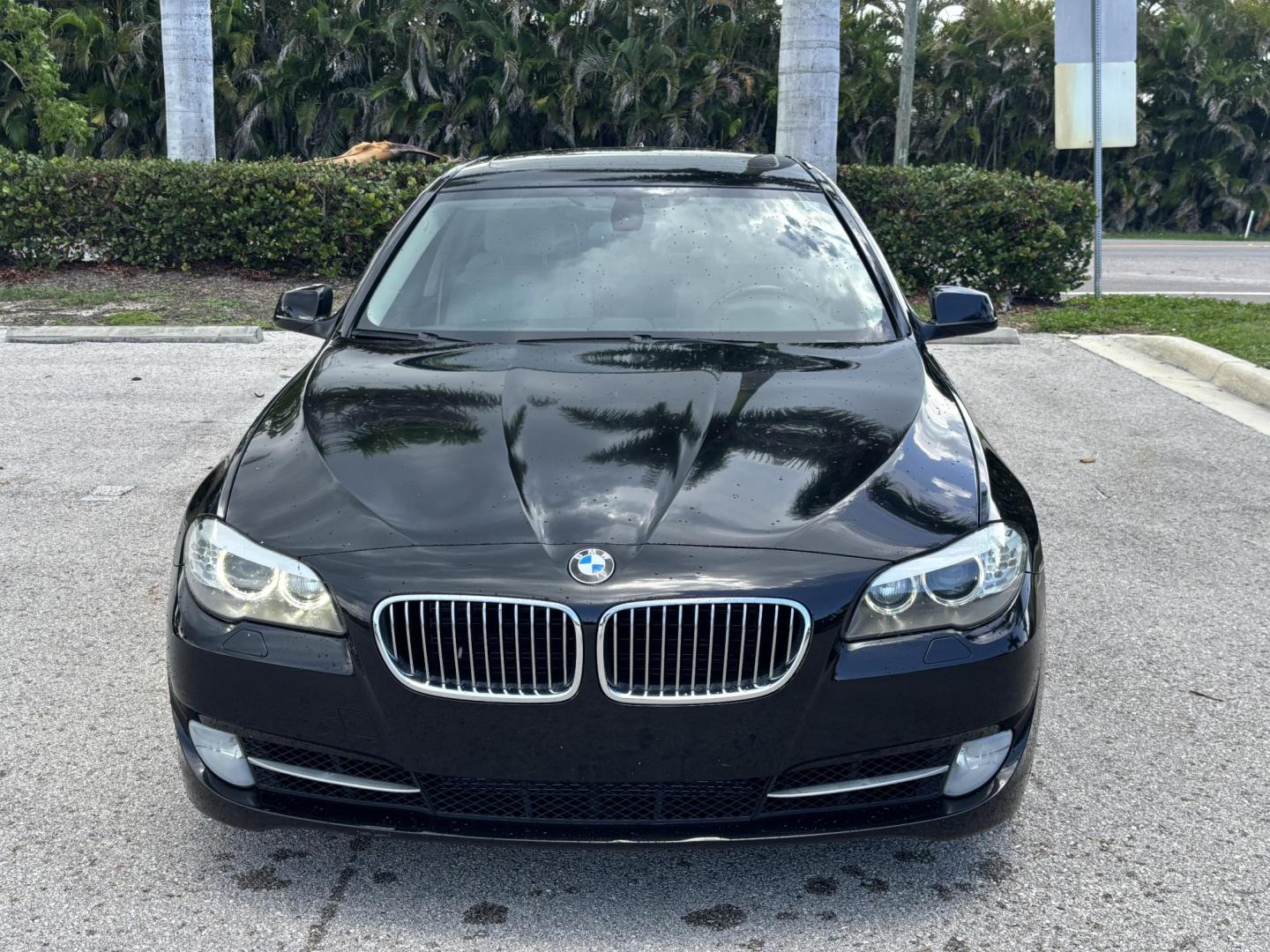 2011 BLACK /OYSTER BMW 5-Series 535i (WBAFR7C55BC) with an 3.0L L6 DOHC 24V engine, located at 11170 Summerlin Square Dr., Fort Myers Beach, FL, 33931, (239) 999-7777, 26.493546, -81.941628 - Photo#1