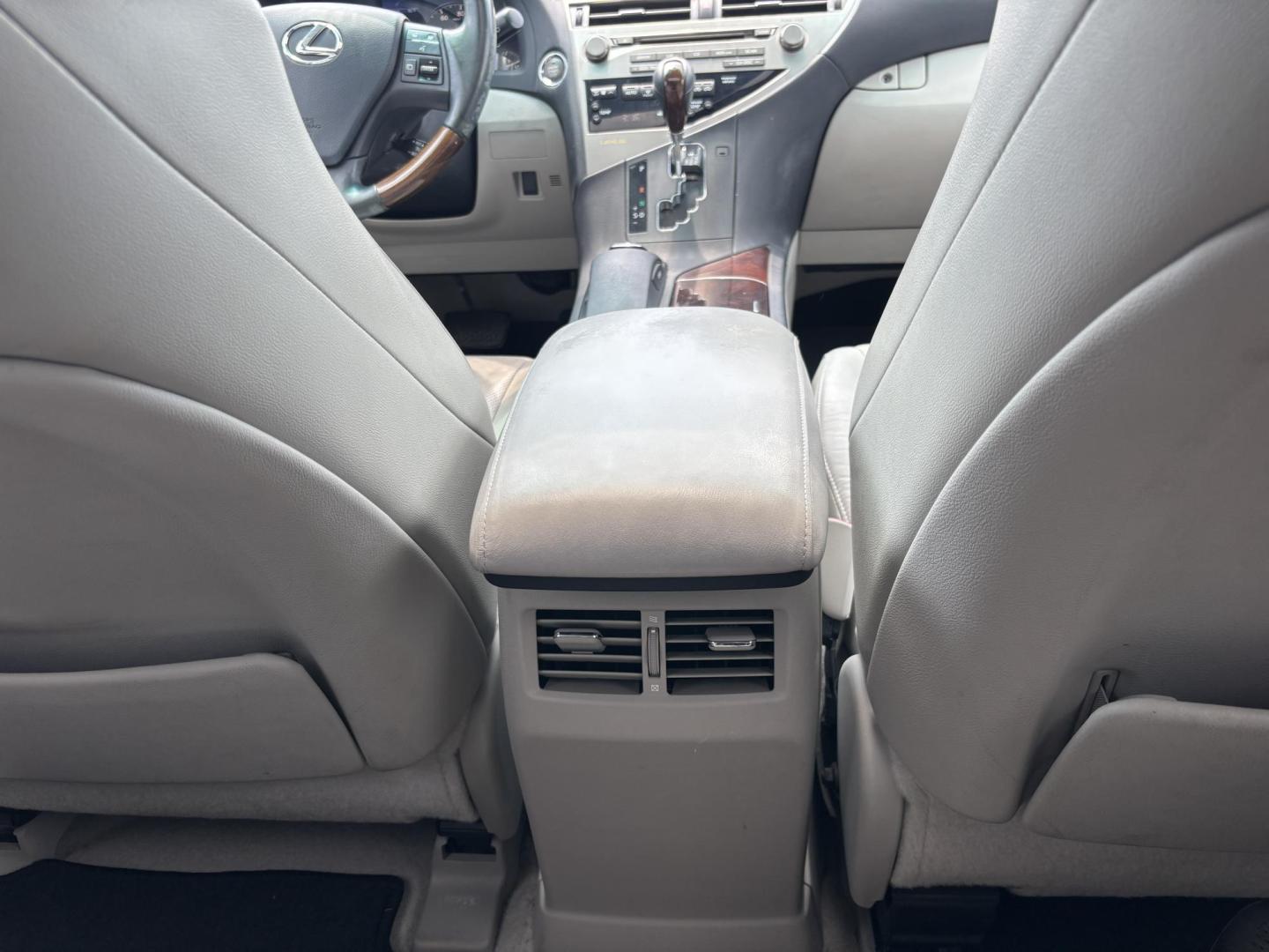 2010 SILVER /OYSTER Lexus RX 350 AWD (2T2BK1BA6AC) with an 3.5L V6 DOHC 24V engine, 5-Speed Automatic transmission, located at 11170 Summerlin Square Dr., Fort Myers Beach, FL, 33931, (239) 999-7777, 26.493546, -81.941628 - Carfax 2 Owner Maintenance inspection completed Drain plug gasket replaced Fluids checked Maintenance reminder reset Oil and filter changed Steering/suspension lubricated Tire condition and pressure checked - Photo#14