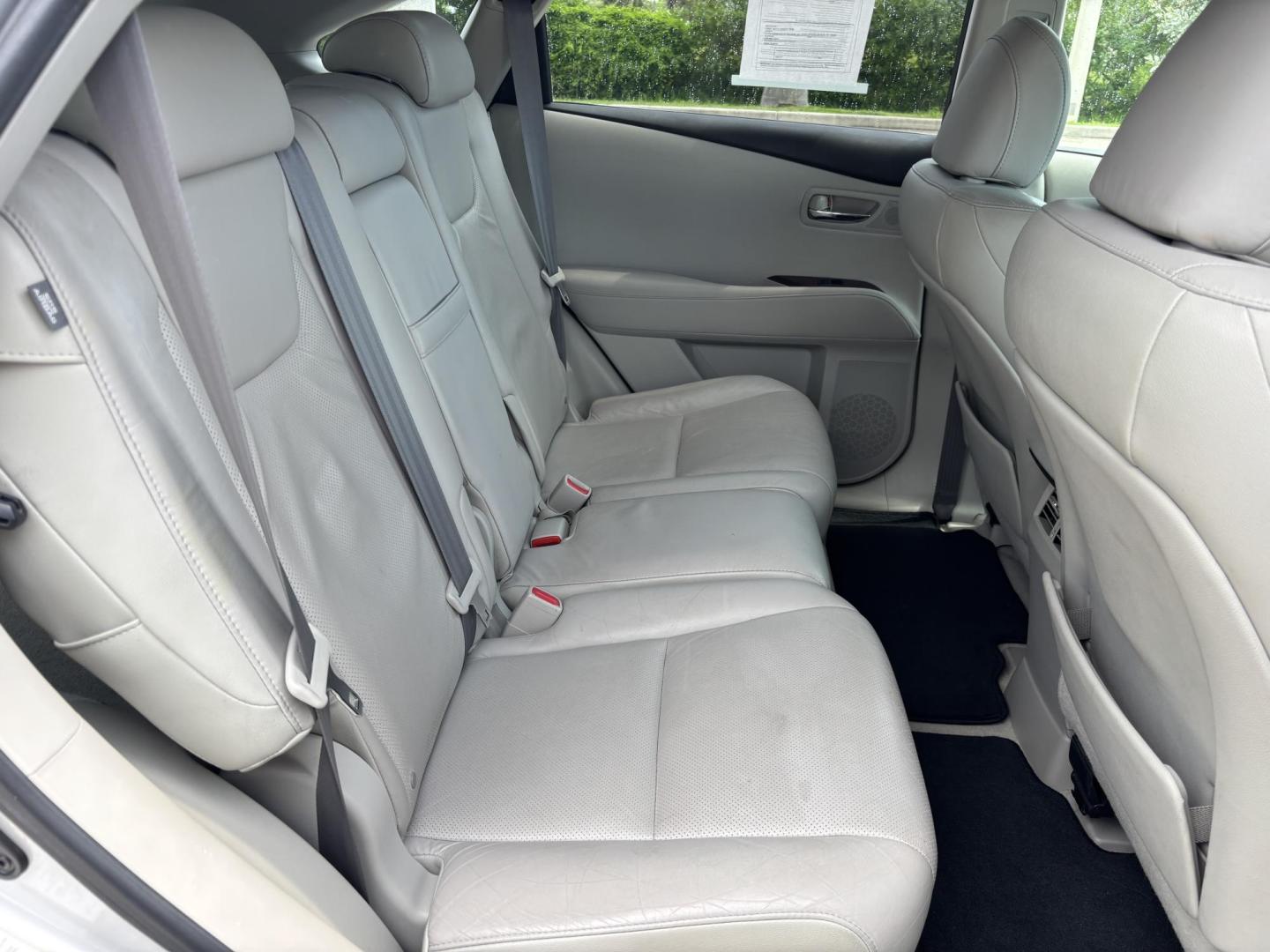 2010 SILVER /OYSTER Lexus RX 350 AWD (2T2BK1BA6AC) with an 3.5L V6 DOHC 24V engine, 5-Speed Automatic transmission, located at 11170 Summerlin Square Dr., Fort Myers Beach, FL, 33931, (239) 999-7777, 26.493546, -81.941628 - Carfax 2 Owner Maintenance inspection completed Drain plug gasket replaced Fluids checked Maintenance reminder reset Oil and filter changed Steering/suspension lubricated Tire condition and pressure checked - Photo#13