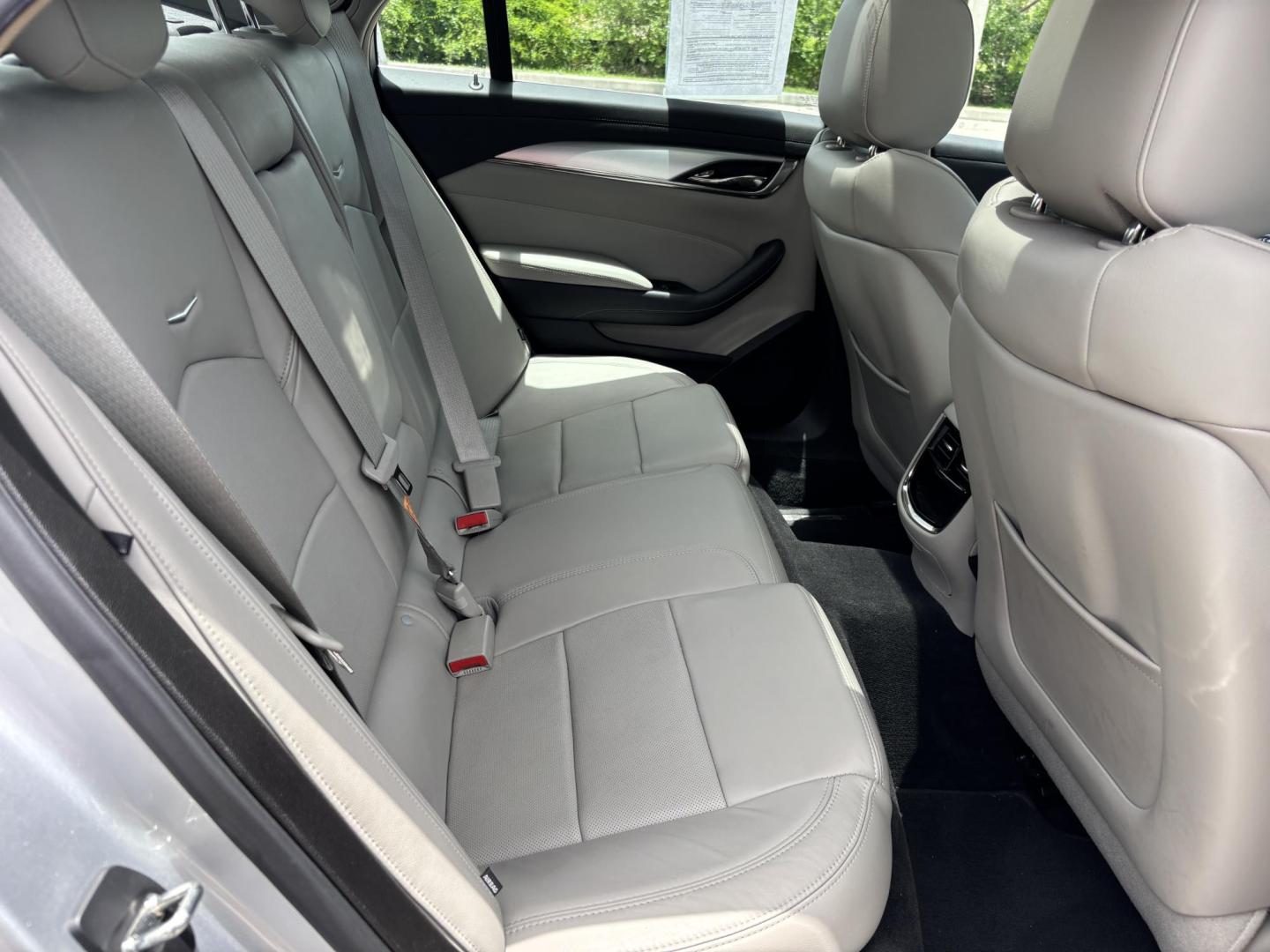 2017 SILVER /SHALE Cadillac CTS 2.0L Turbo Luxury RWD (1G6AR5SX4H0) with an 2.0L L4 DOHC 24V TURBO engine, 6A transmission, located at 11170 Summerlin Square Dr., Fort Myers Beach, FL, 33931, (239) 999-7777, 26.493546, -81.941628 - Carfax 1 Owner No Damage No Accidents Local Florida Owned Vehicle - Photo#17