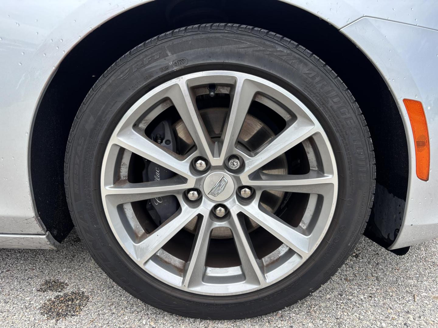 2017 SILVER /SHALE Cadillac CTS 2.0L Turbo Luxury RWD (1G6AR5SX4H0) with an 2.0L L4 DOHC 24V TURBO engine, 6A transmission, located at 11170 Summerlin Square Dr., Fort Myers Beach, FL, 33931, (239) 999-7777, 26.493546, -81.941628 - Carfax 1 Owner No Damage No Accidents Local Florida Owned Vehicle - Photo#54