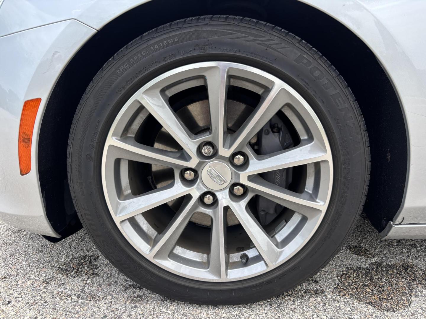 2017 SILVER /SHALE Cadillac CTS 2.0L Turbo Luxury RWD (1G6AR5SX4H0) with an 2.0L L4 DOHC 24V TURBO engine, 6A transmission, located at 11170 Summerlin Square Dr., Fort Myers Beach, FL, 33931, (239) 999-7777, 26.493546, -81.941628 - Carfax 1 Owner No Damage No Accidents Local Florida Owned Vehicle - Photo#57