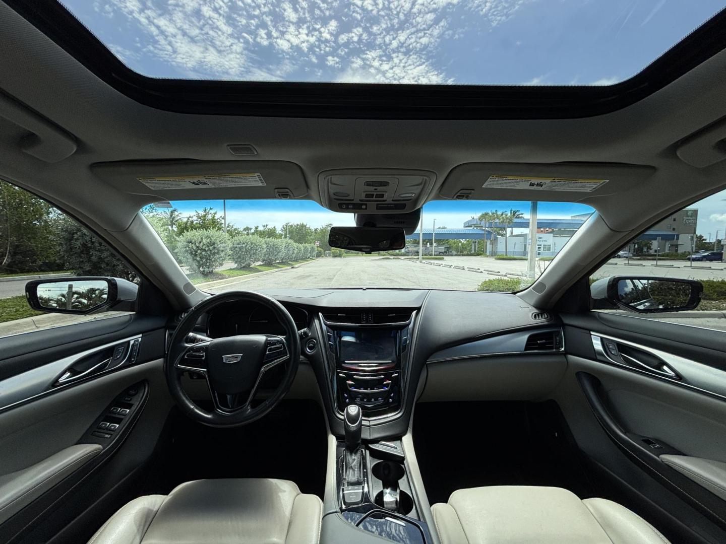 2017 SILVER /SHALE Cadillac CTS 2.0L Turbo Luxury RWD (1G6AR5SX4H0) with an 2.0L L4 DOHC 24V TURBO engine, 6A transmission, located at 11170 Summerlin Square Dr., Fort Myers Beach, FL, 33931, (239) 999-7777, 26.493546, -81.941628 - Carfax 1 Owner No Damage No Accidents Local Florida Owned Vehicle - Photo#8