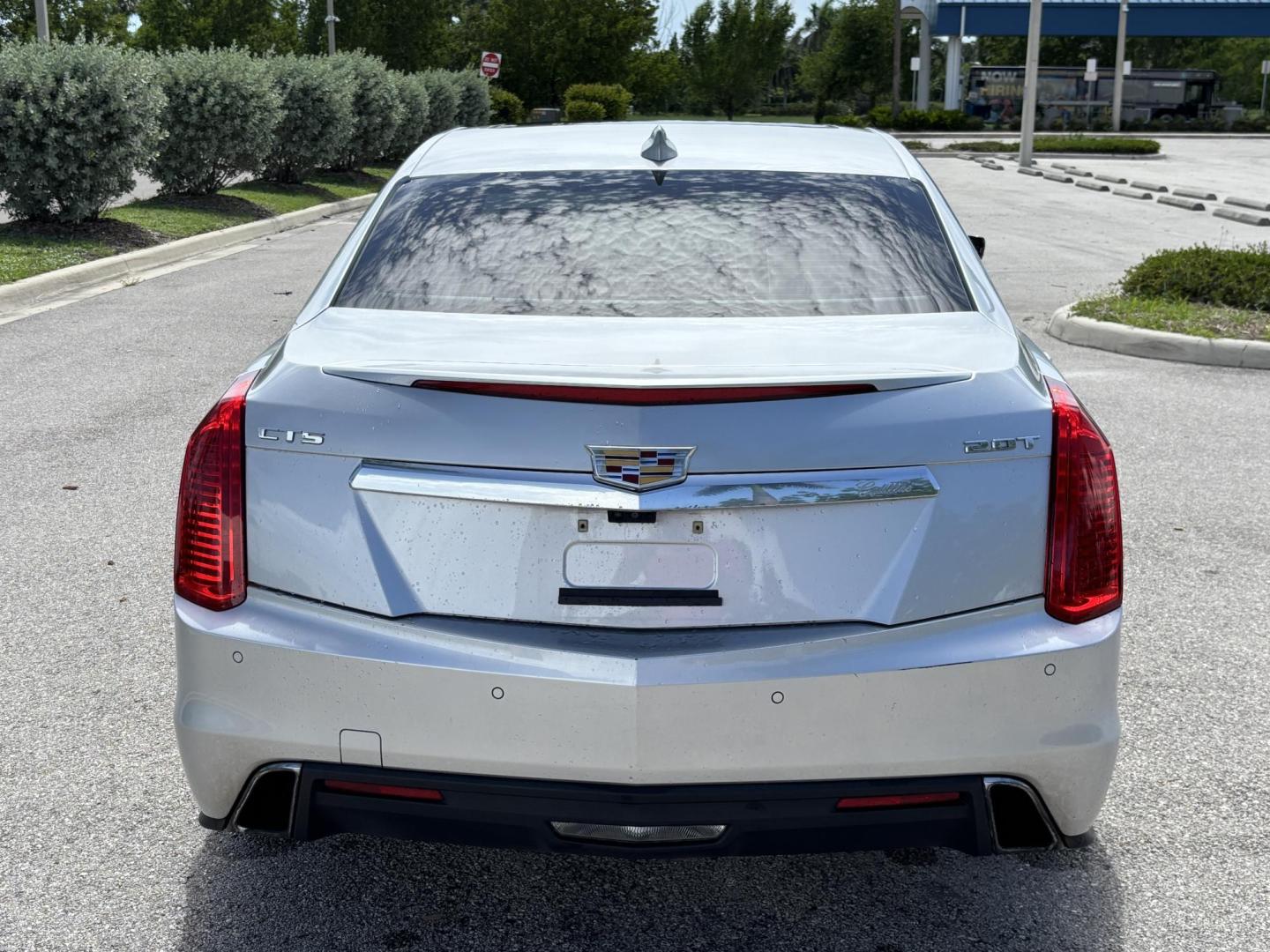 2017 SILVER /SHALE Cadillac CTS 2.0L Turbo Luxury RWD (1G6AR5SX4H0) with an 2.0L L4 DOHC 24V TURBO engine, 6A transmission, located at 11170 Summerlin Square Dr., Fort Myers Beach, FL, 33931, (239) 999-7777, 26.493546, -81.941628 - Carfax 1 Owner No Damage No Accidents Local Florida Owned Vehicle - Photo#5