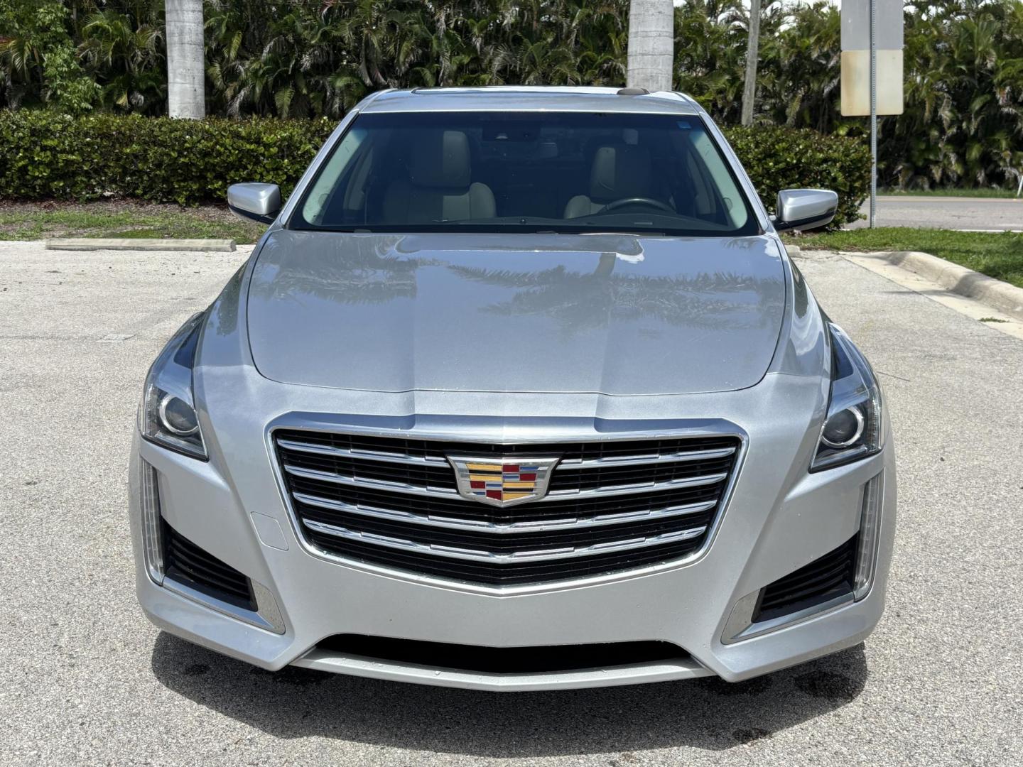 2017 SILVER /SHALE Cadillac CTS 2.0L Turbo Luxury RWD (1G6AR5SX4H0) with an 2.0L L4 DOHC 24V TURBO engine, 6A transmission, located at 11170 Summerlin Square Dr., Fort Myers Beach, FL, 33931, (239) 999-7777, 26.493546, -81.941628 - Carfax 1 Owner No Damage No Accidents Local Florida Owned Vehicle - Photo#1