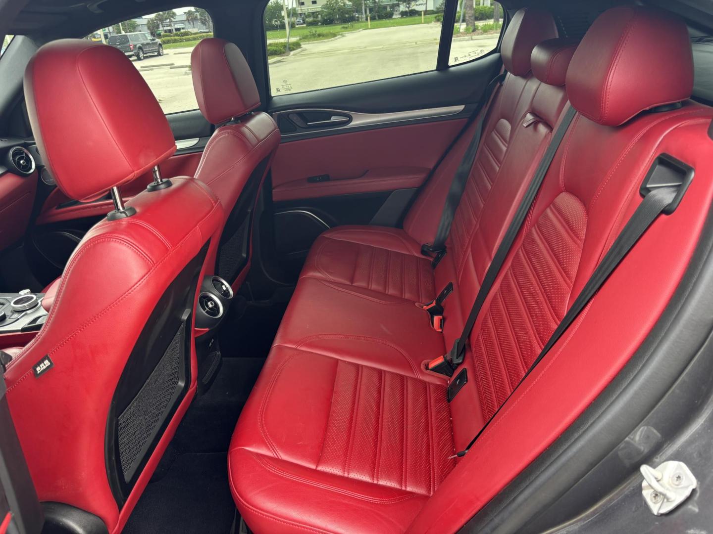 2018 GRAY Alfa Romeo Stelvio Ti Sport (ZASFAKNNXJ7) with an 2.0L L4 DOHC 16V engine, 8A transmission, located at 11170 Summerlin Square Dr., Fort Myers Beach, FL, 33931, (239) 999-7777, 26.493546, -81.941628 - Carfax No Accident No Damage Prior Certified Pre Owned 2018 Alfa Romeo Stelvio Ti Sport - Photo#12