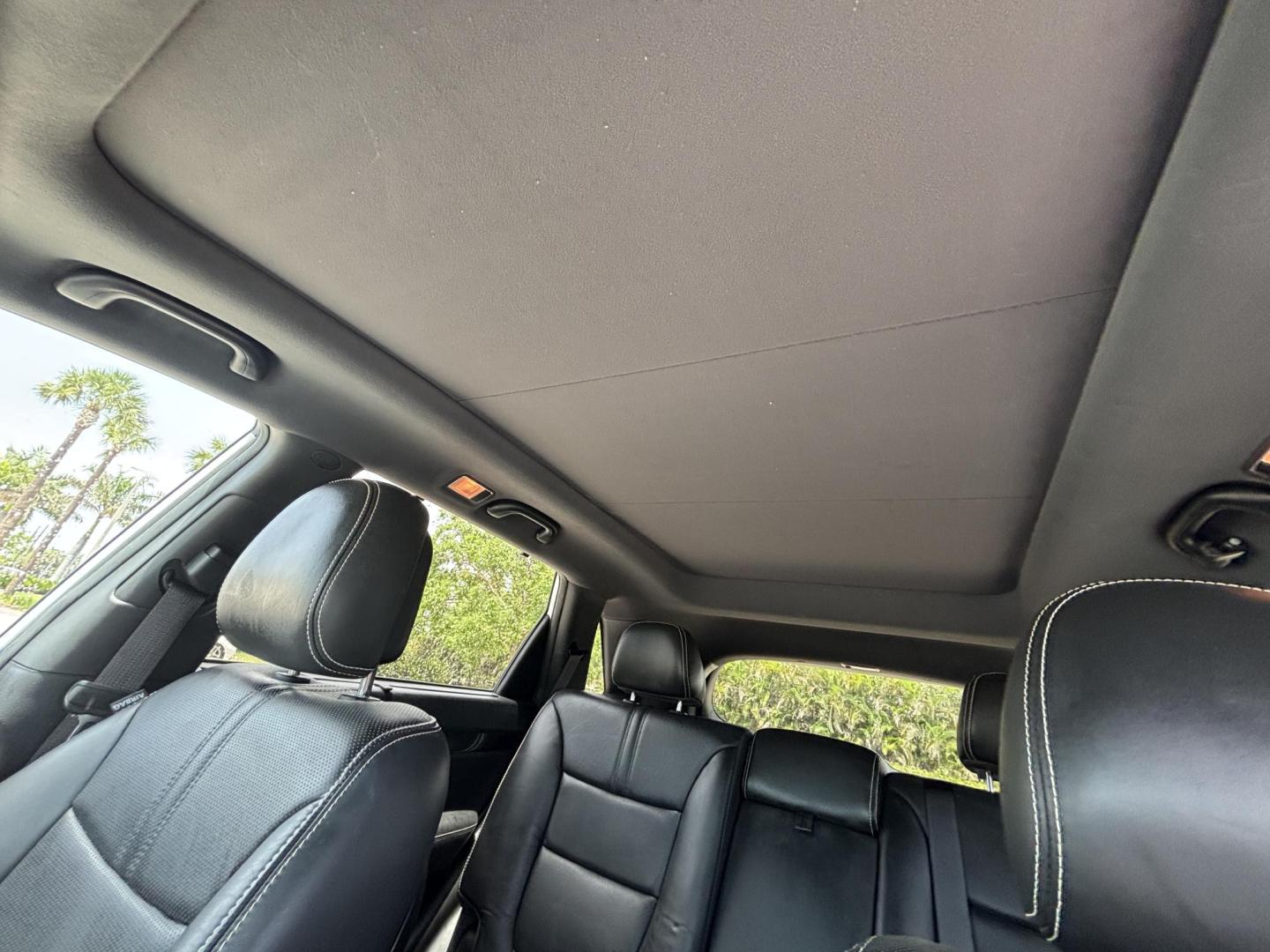 2014 WHITE /BLACK Kia Sorento SX V6 FWD (5XYKW4A72EG) with an 3.3L V6 DOHC 24V engine, 6-Speed Automatic transmission, located at 11170 Summerlin Square Dr., Fort Myers Beach, FL, 33931, (239) 999-7777, 26.493546, -81.941628 - Photo#9