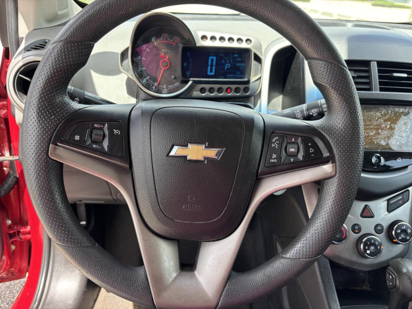 2013 RED /DARK GRAY Chevrolet Sonic LT Auto 5-Door (1G1JC6SH1D4) with an 1.8L L4 DOHC 24V FFV engine, 6-Speed Automatic transmission, located at 11170 Summerlin Square Dr., Fort Myers Beach, FL, 33931, (239) 999-7777, 26.493546, -81.941628 - We have financing available and we accept trades! Fill out a credit application on our website or come by today! If you have any questions, give us a call at (239) 999 - 7777 or visit our website at firstautocredit.com. 11170 Summerlin Square Dr, Fort Myers Beach, FL 33931 Carfax 2 Owner M - Photo#14