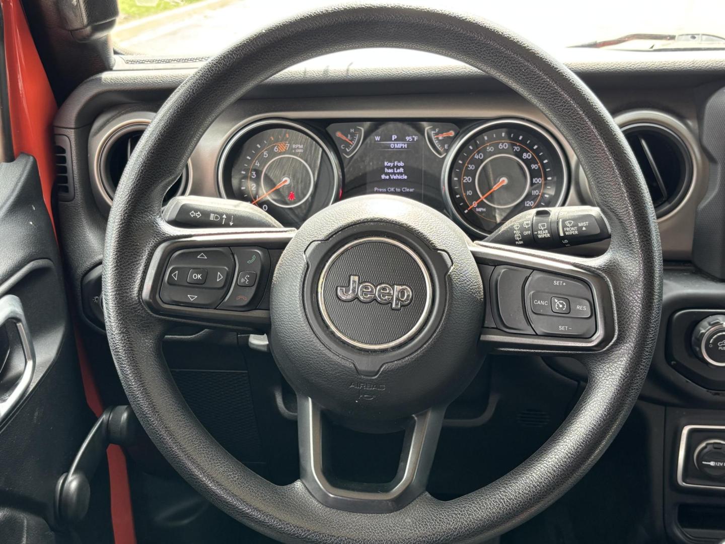 2018 ORANGE Jeep Wrangler Unlimited Sport (1C4HJXDN1JW) with an 2.0L L4 DOHC 16V TURBO engine, 6A transmission, located at 11170 Summerlin Square Dr., Fort Myers Beach, FL, 33931, (239) 999-7777, 26.493546, -81.941628 - Photo#12