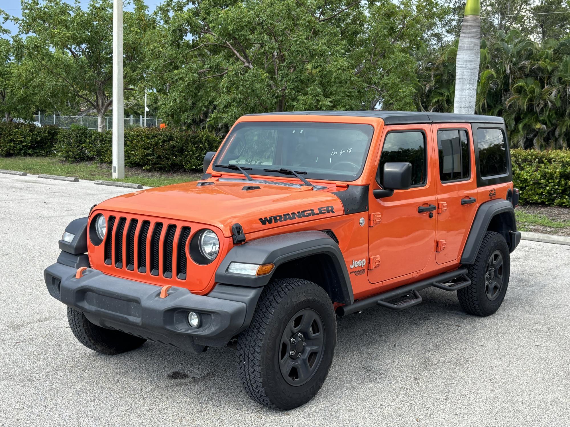 photo of 2018 Jeep Wrangler Unlimited Sport