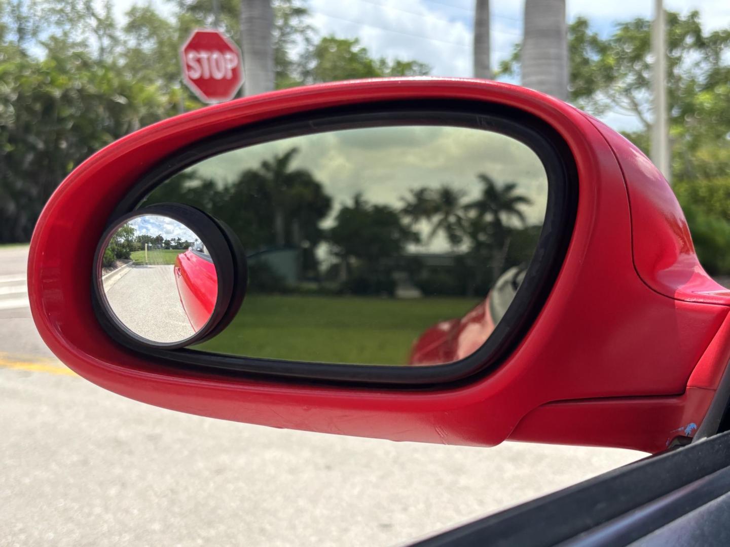 2002 RED /BEIGE Lexus SC 430 Convertible (JTHFN48Y120) with an 4.3L V8 DOHC 32V engine, 5-Speed Automatic Overdrive transmission, located at 11170 Summerlin Square Dr., Fort Myers Beach, FL, 33931, (239) 999-7777, 26.493546, -81.941628 - Carfax Value $12,400 Local Florida Vehicle 37 Service History Records - Photo#39